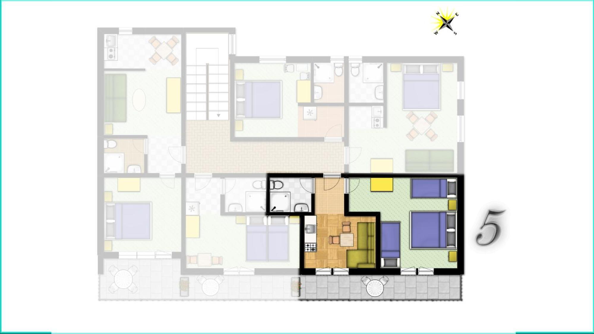 Apartments And Rooms Mare-Monti Starigrad Paklenica Rom bilde