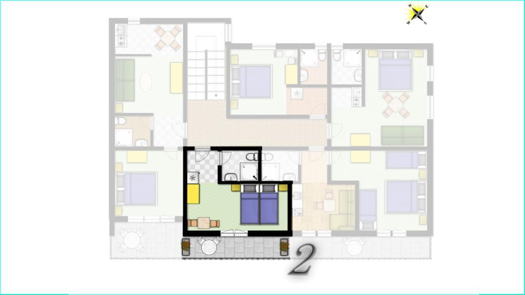 Apartments And Rooms Mare-Monti Starigrad Paklenica Rom bilde